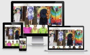 Ladies clothes and shoe shop