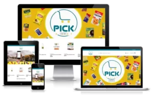 Online grocery store design
